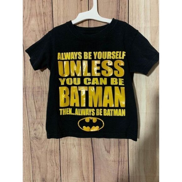 Youth 4/5 XS “Always be Batman” Shirt - Picture 1 of 3